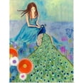 thumbnail image 1 of Great BIG Canvas | "Peacock Garden" Art Print - 24x30, 1 of 4
