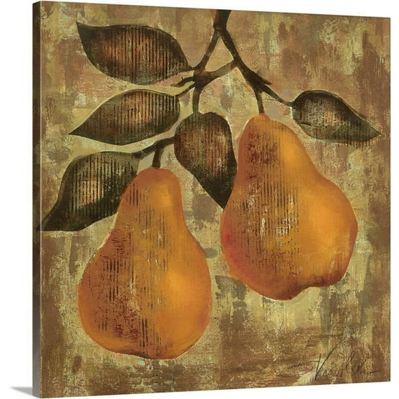 Great BIG Canvas | "Pear" Canvas Wall Art - 24x24