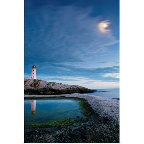 Great BIG Canvas | "Peggy's Cove Nova Scotia, Canada" Art Print - 20x30