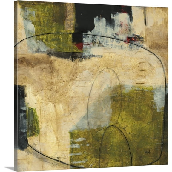 Great BIG Canvas | "Postcards" Canvas Wall Art - 30x30