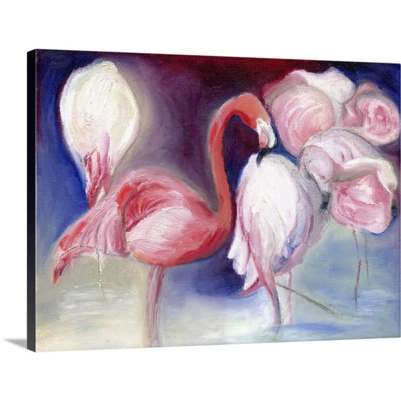 Great BIG Canvas | "Pretty in Pink, 2012" Canvas Wall Art - 24x18
