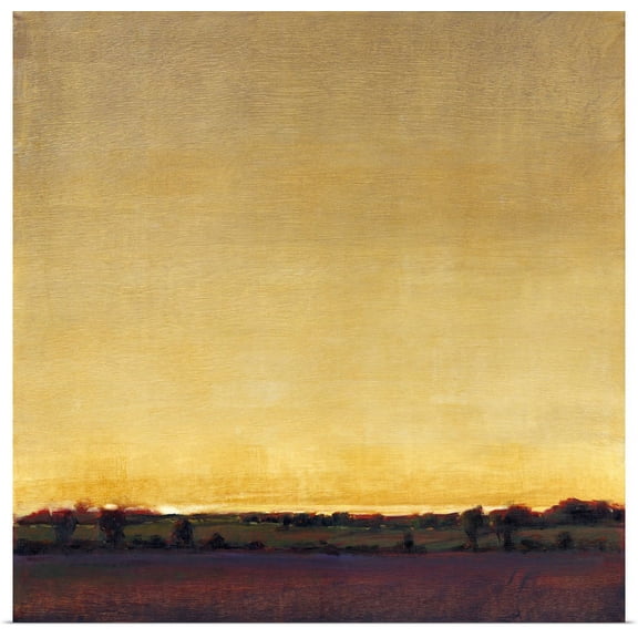 Great BIG Canvas | "Radiant Sky II" Art Print - 16x16