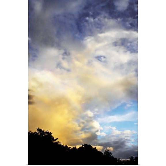 Great BIG Canvas | "Rainbow Cloud 1" Art Print - 16x24