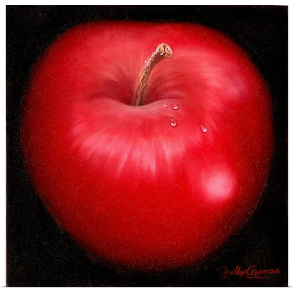 Great BIG Canvas | "Red Apple" Art Print - 24x24
