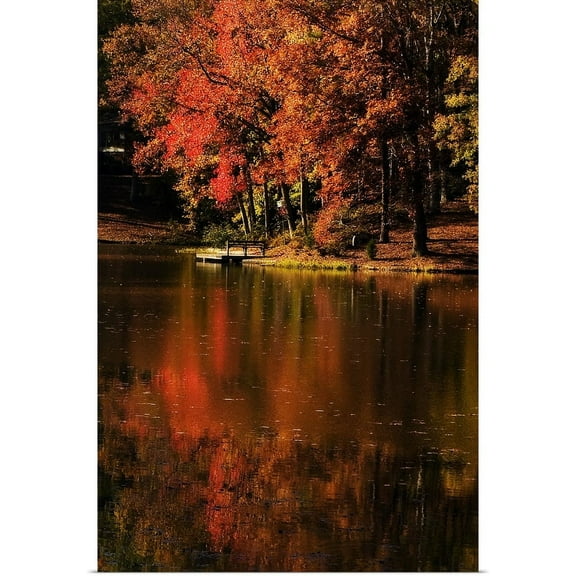 Great BIG Canvas | "Red Reflections" Art Print - 20x30