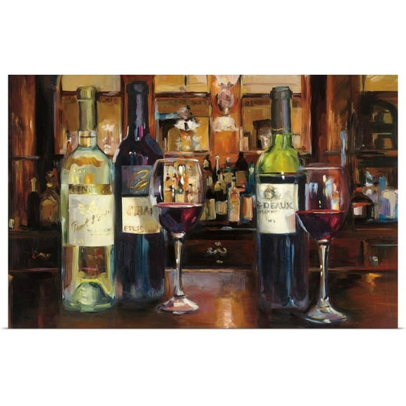 GBC | "Reflection of Wine" Art Print - 48x32