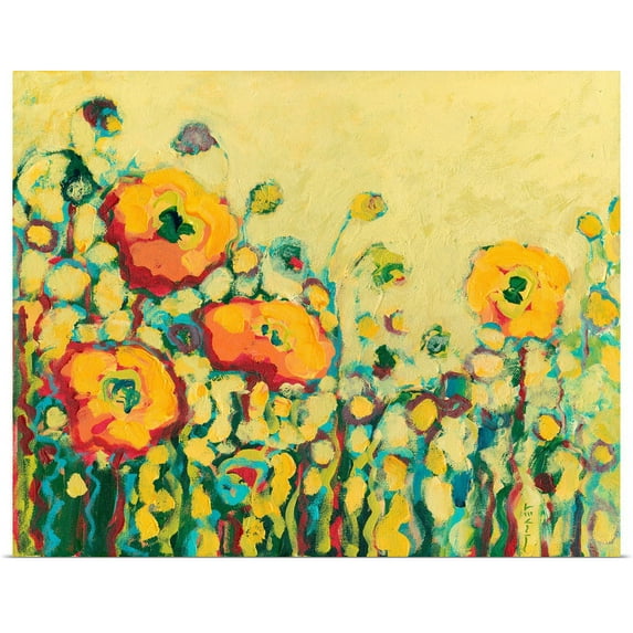 Great BIG Canvas | "Reminiscing on a Summer Day" Art Print - 20x16