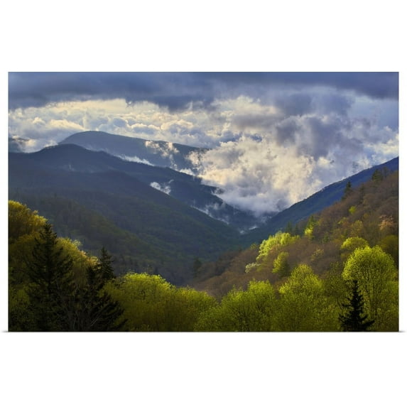 Great BIG Canvas | Rolled Adam Jones Poster Print entitled Great Smoky Mountains National Park, North Carolina