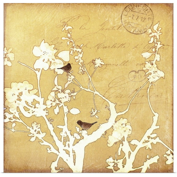 Great BIG Canvas | Rolled Amy Melious Poster Print entitled Song Birds VI mini