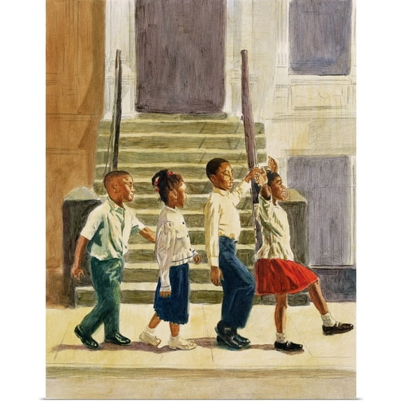 Great BIG Canvas | Rolled Colin Bootman Poster Print entitled Follow Me, 1995