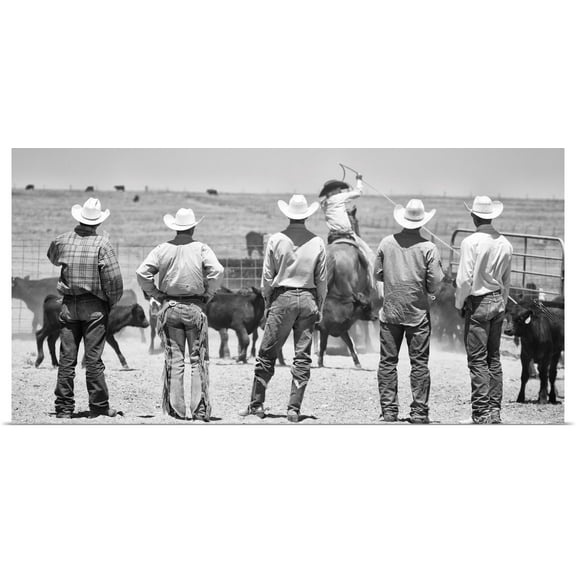 Great BIG Canvas | Rolled Dan Ballard Poster Print entitled Teaching the Guys
