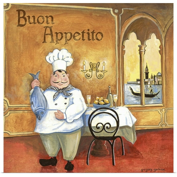 Great BIG Canvas | Rolled Gregory Gorham Poster Print entitled Chef II