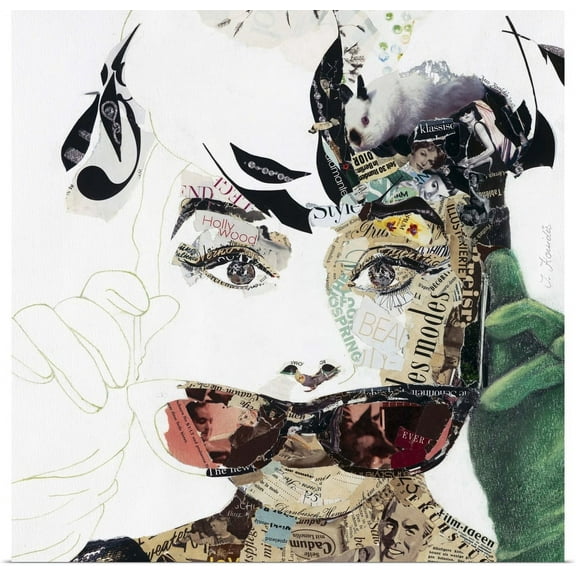 Great BIG Canvas | Rolled Ines Kouidis Poster Print entitled Audrey