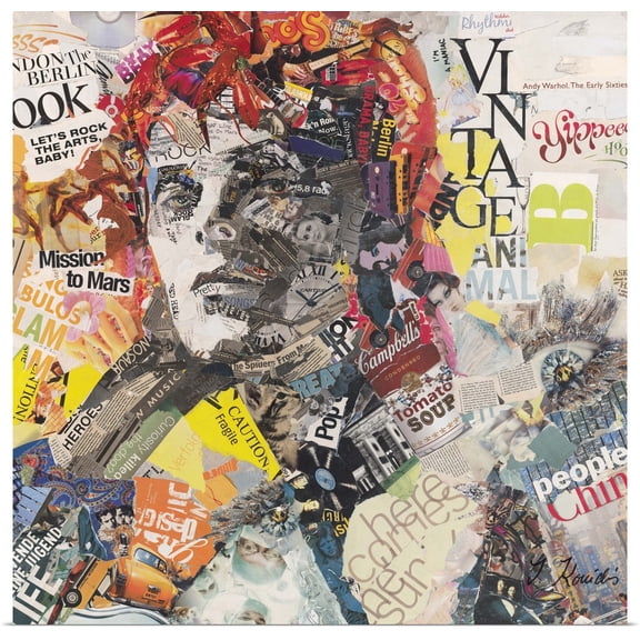 Great BIG Canvas | Rolled Ines Kouidis Poster Print entitled Moonage Daydream