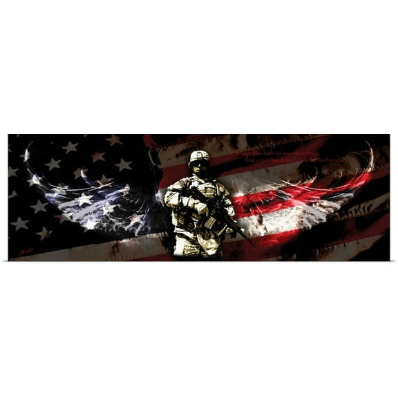 Great BIG Canvas | Rolled Jason Bullard Poster Print entitled No Greater Love