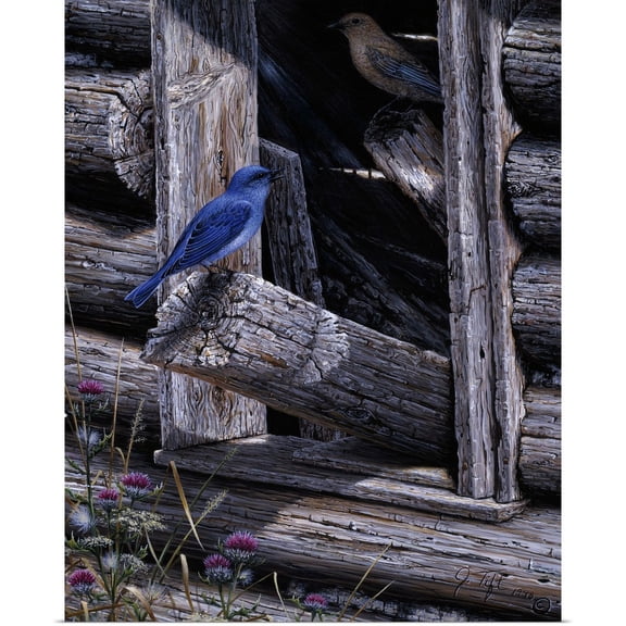 Great BIG Canvas | Rolled Jeff Tift Poster Print entitled Meeting Place