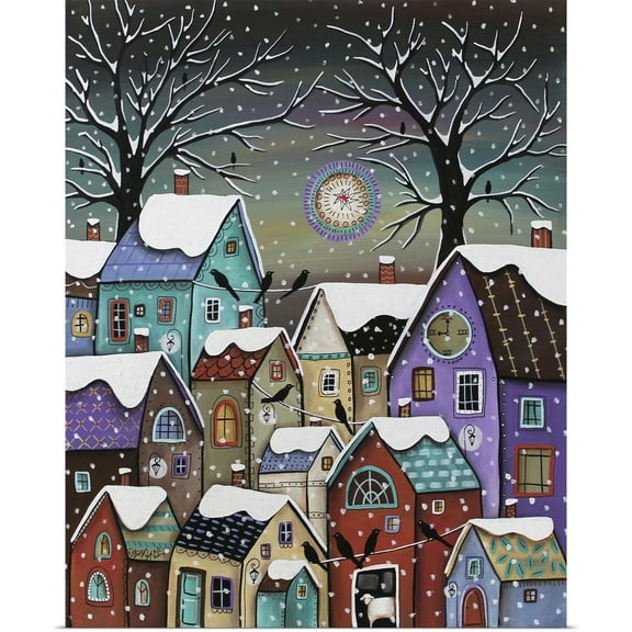 Great BIG Canvas | Rolled Karla Gerard Poster Print entitled 9 PM