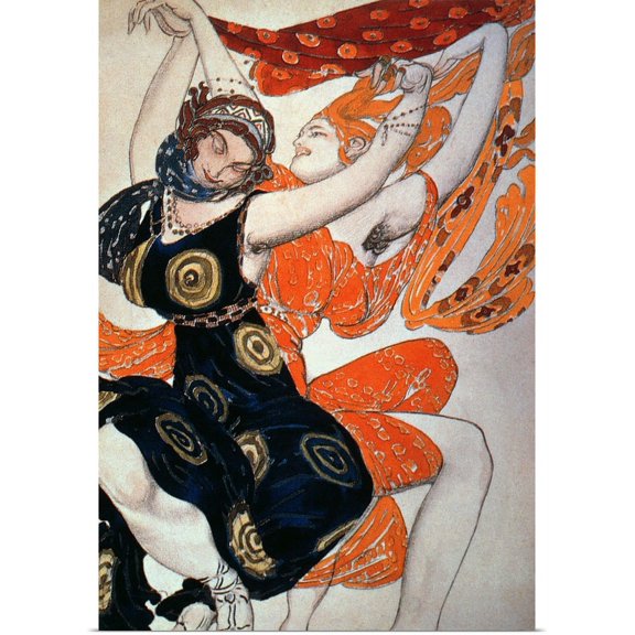 Great BIG Canvas | Rolled Leon Bakst Poster Print entitled Operatic costume designs, 1911