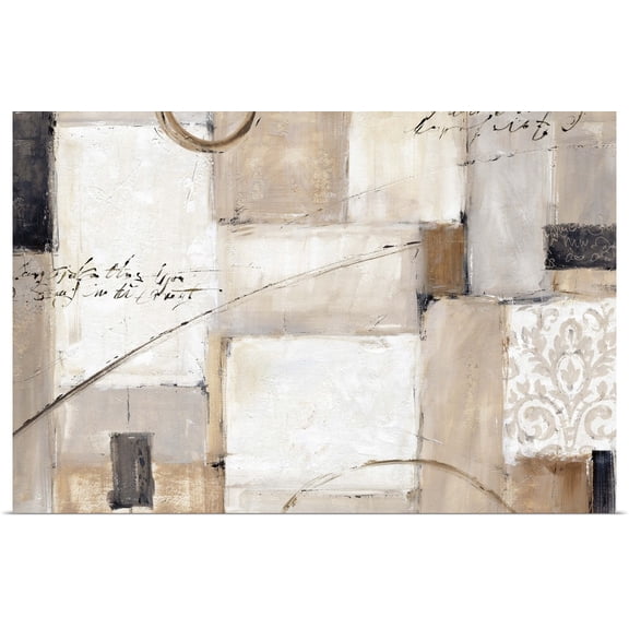 Great BIG Canvas | Rolled Lisa Audit Poster Print entitled Abstract Balance I