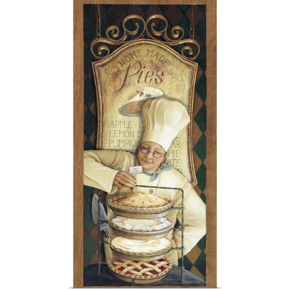 Great BIG Canvas | Rolled Lisa Audit Poster Print entitled Chef II