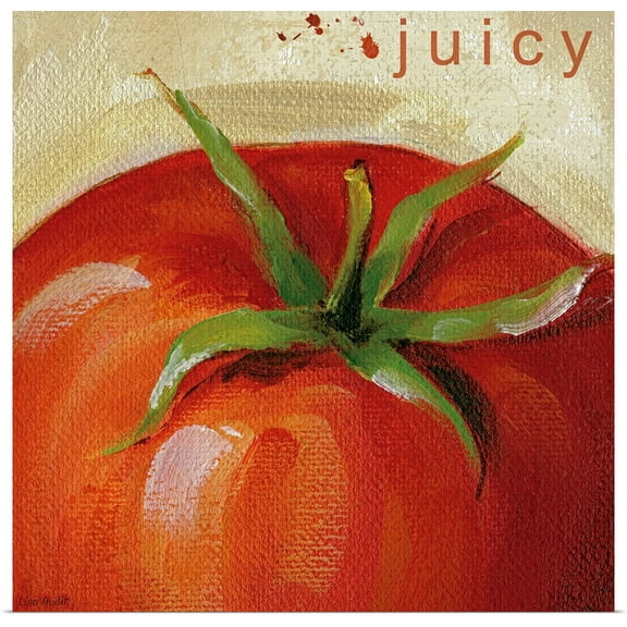 Great BIG Canvas | Rolled Lisa Audit Poster Print entitled Juicy