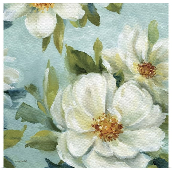 Great BIG Canvas | Rolled Lisa Audit Poster Print entitled Reflections II Crop