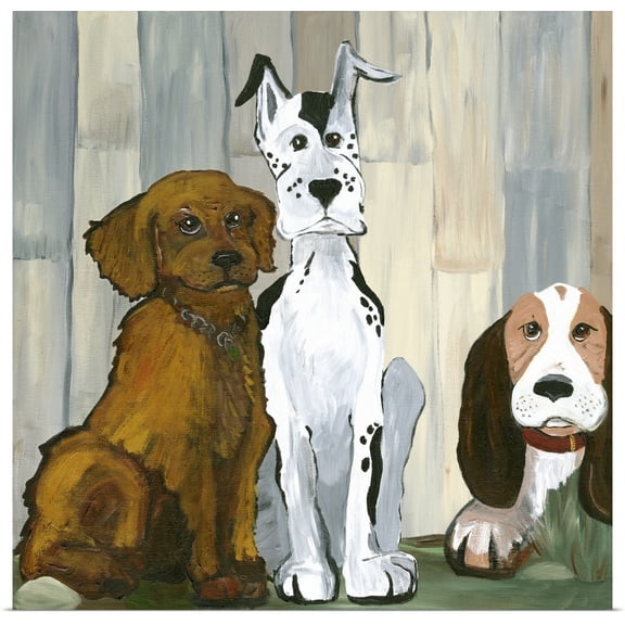 Great BIG Canvas | Rolled Lisa Choate Poster Print entitled Sit