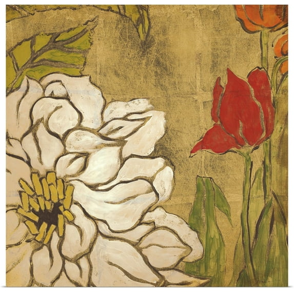 Great BIG Canvas | Rolled Liz Jardine Poster Print entitled Golden Day III