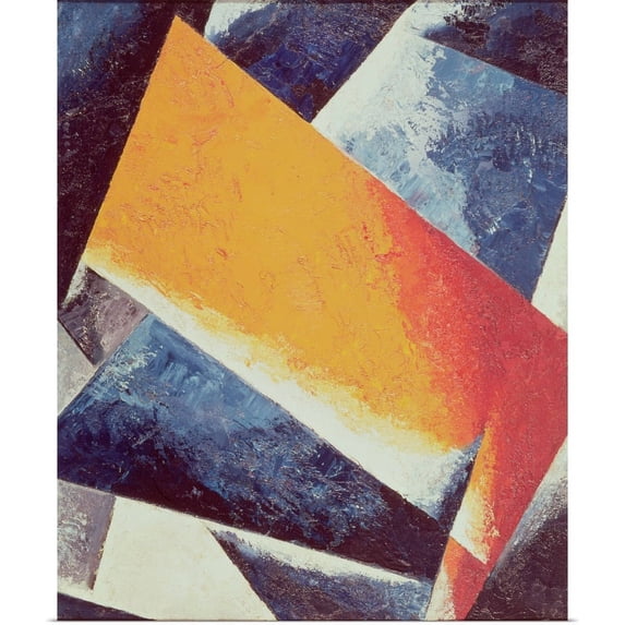 Great BIG Canvas | Rolled Lyubov (1889-1924) Popova Poster Print entitled Architectonic Composition