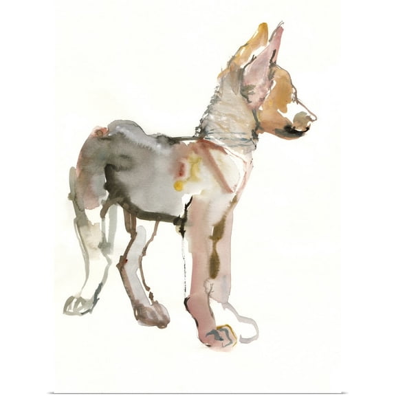 Great BIG Canvas | Rolled Mark Adlington Poster Print entitled Waggle, 2011