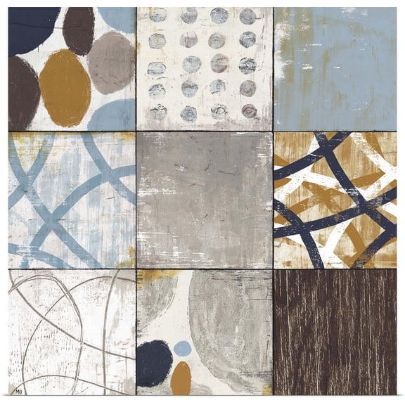 Great BIG Canvas | Rolled Mo Mullan Poster Print entitled Raw Sienna II