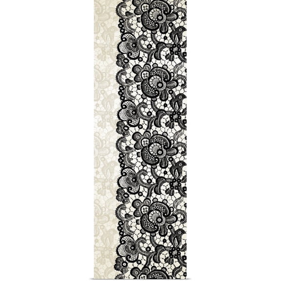 Great BIG Canvas | Rolled N Harbick Poster Print entitled Lace Patterns II