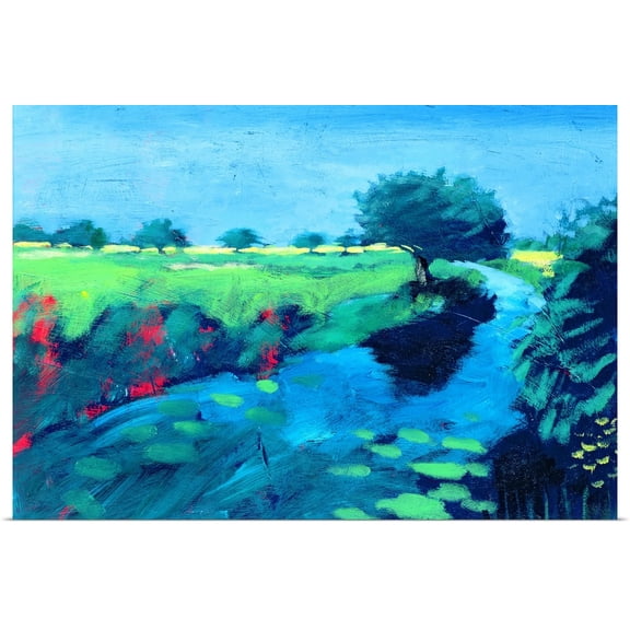 Great BIG Canvas | Rolled Paul Powis Poster Print entitled River