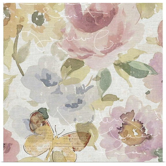 Great BIG Canvas | Rolled Pela Studio Poster Print entitled Romantic Poem II