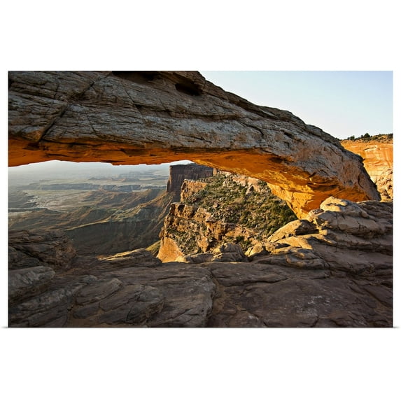 Great BIG Canvas | Rolled Robert Brown Poster Print entitled The Arch, Arches National Park, Moab, Utah
