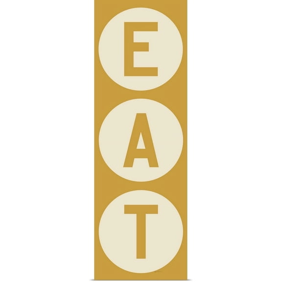 Great BIG Canvas | Rolled Ryan Fowler Poster Print entitled Eat