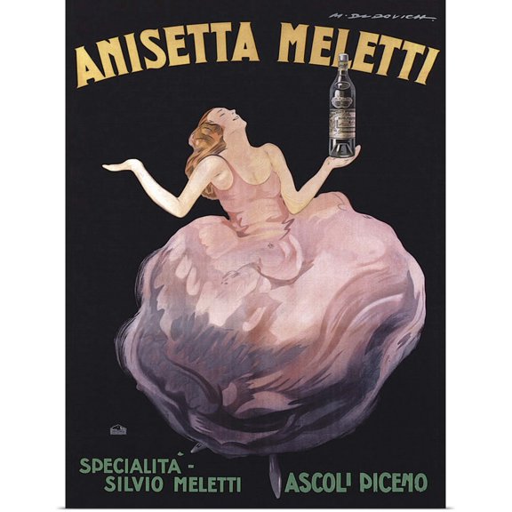 Great BIG Canvas | Rolled Vintage Apple Collection Poster Print entitled Anisette Dudov