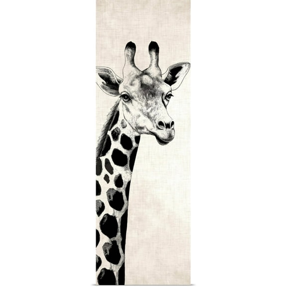 Great BIG Canvas | Rolled Vivien Rhyan Poster Print entitled Giraffe I