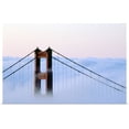 thumbnail image 1 of Great BIG Canvas | "San Francisco, Golden Gate Bridge, Morning Fog, California, USA" Art Print - 36x24, 1 of 4