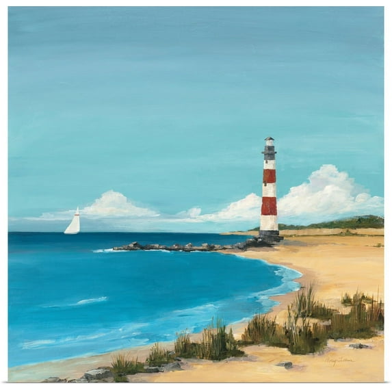 Great BIG Canvas | "Sandy Point" Art Print - 24x24