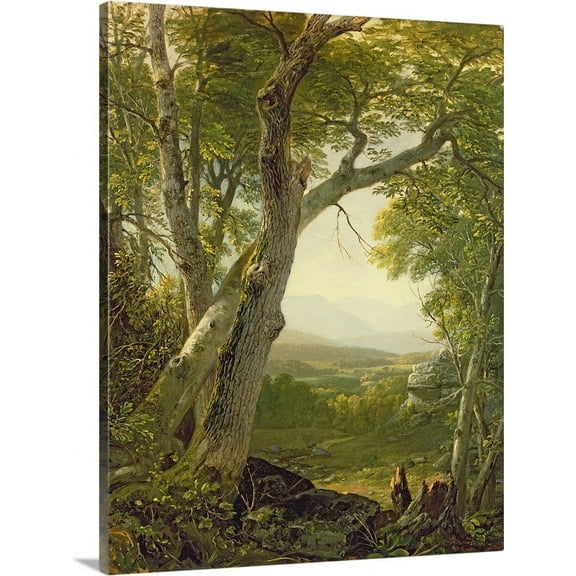 Great BIG Canvas | "Shandaken Ridge, Kingston, New York, c.1854" Canvas Wall Art - 24x30