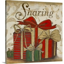 Great BIG Canvas | "Sharing" Canvas Wall Art - 24x24
