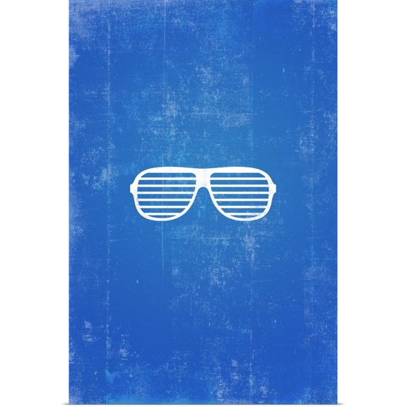Great BIG Canvas | "Shutter Shades silhouette art" Art Print - 16x24
