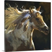 Great BIG Canvas | "Spirit Horse" Canvas Wall Art - 30x30
