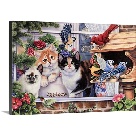 Great BIG Canvas | "Springtime Wonders" Canvas Wall Art - 24x16