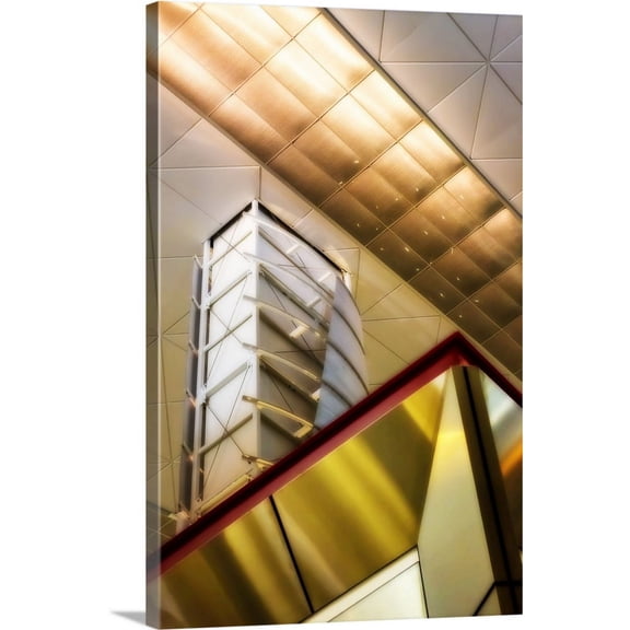 Great BIG Canvas | "Steel" Canvas Wall Art - 16x24