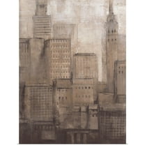 Great BIG Canvas | "Steel Sculptures I" Art Print - 18x24