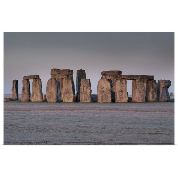 Great BIG Canvas | "Stonehenge, Wiltshire, United Kingdom" Art Print - 24x16