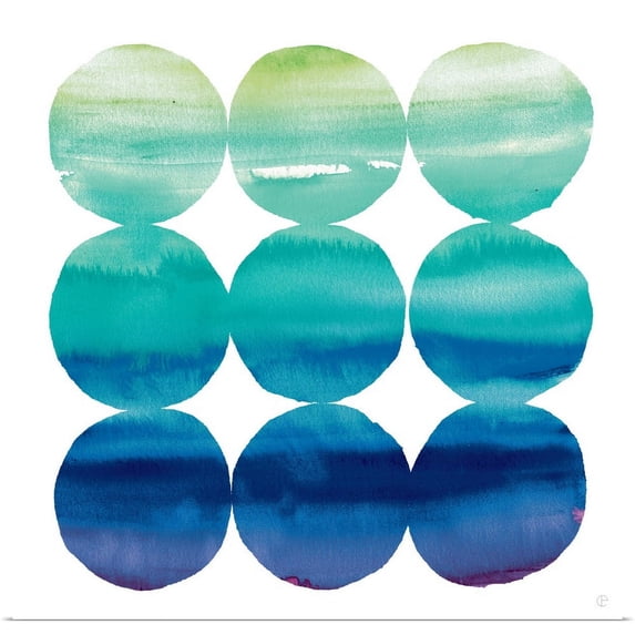 Great BIG Canvas | "Summer Dots III" Art Print - 30x30