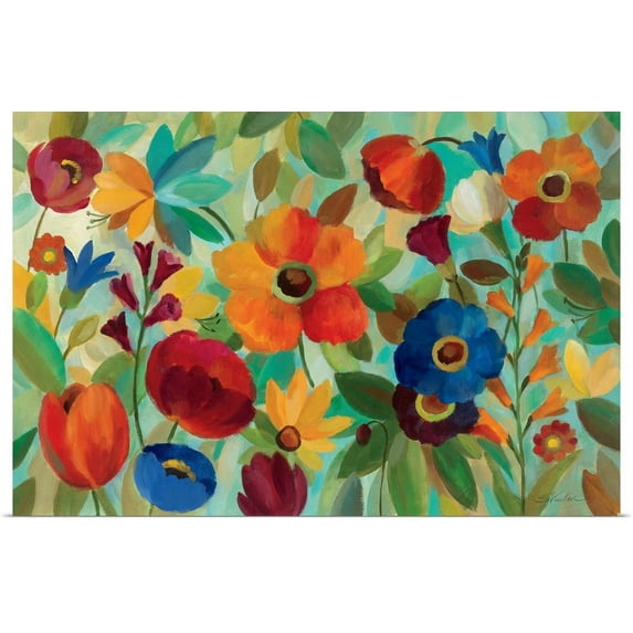 GBC | "Summer Floral V" Art Print - 30x20